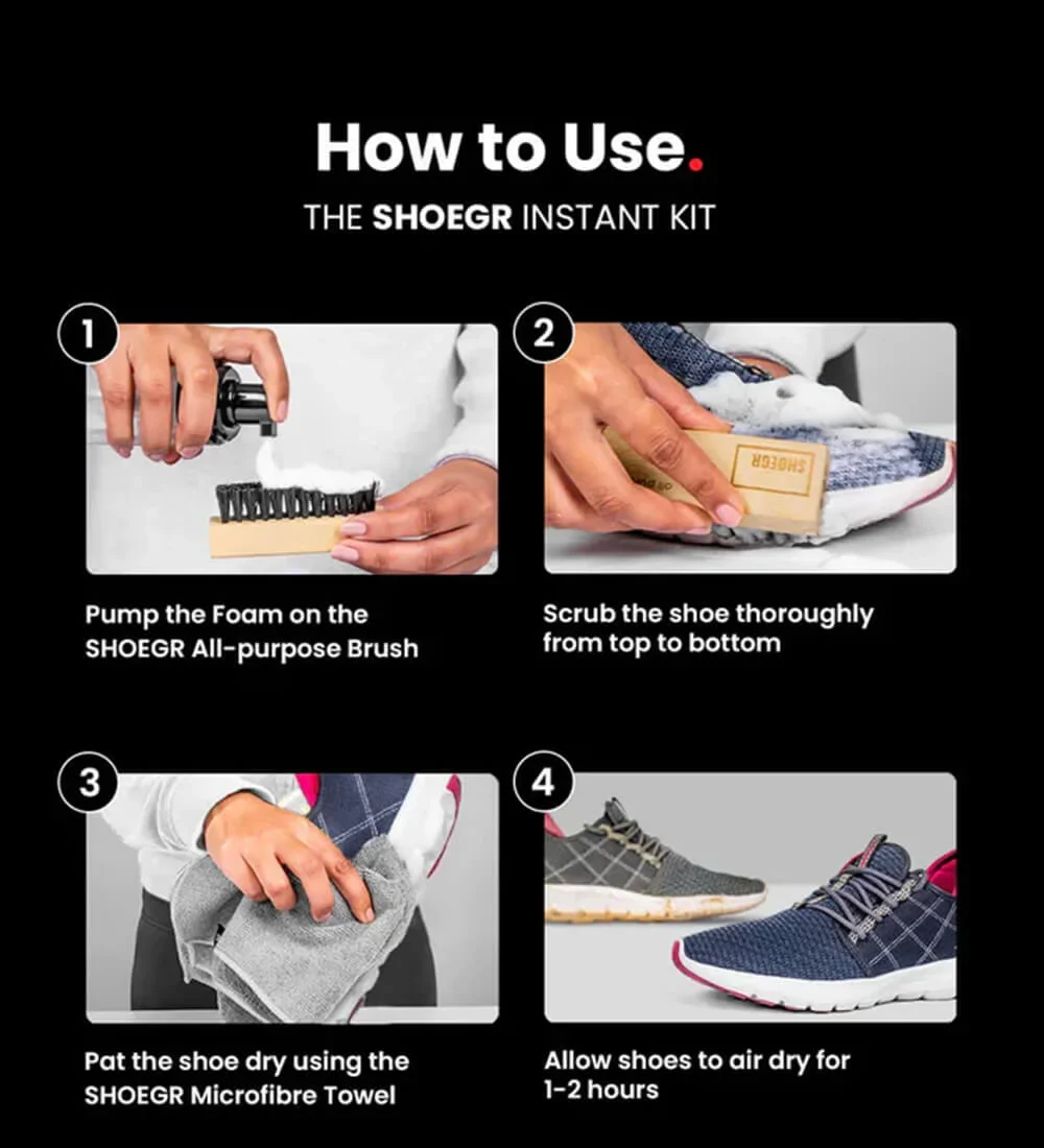 Instant Pro Shoe Cleaning Kit - Image 7